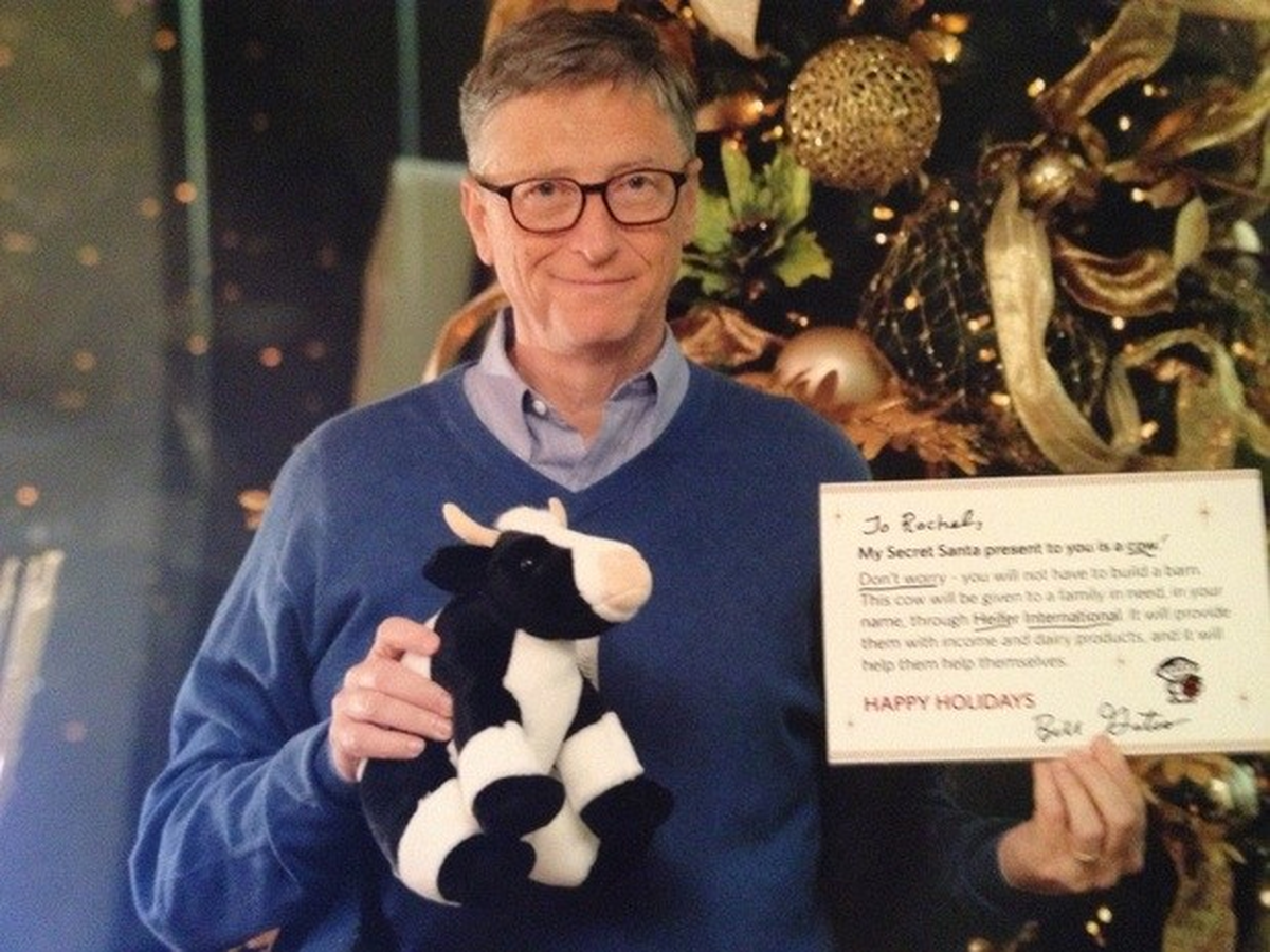 Gates, Noel Baba olursa...