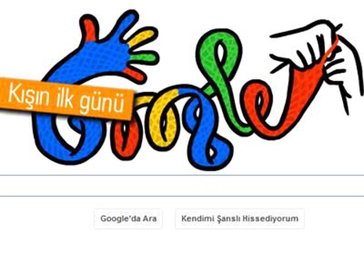 Google\'dan Kış Gündönümü İçin Doodle
