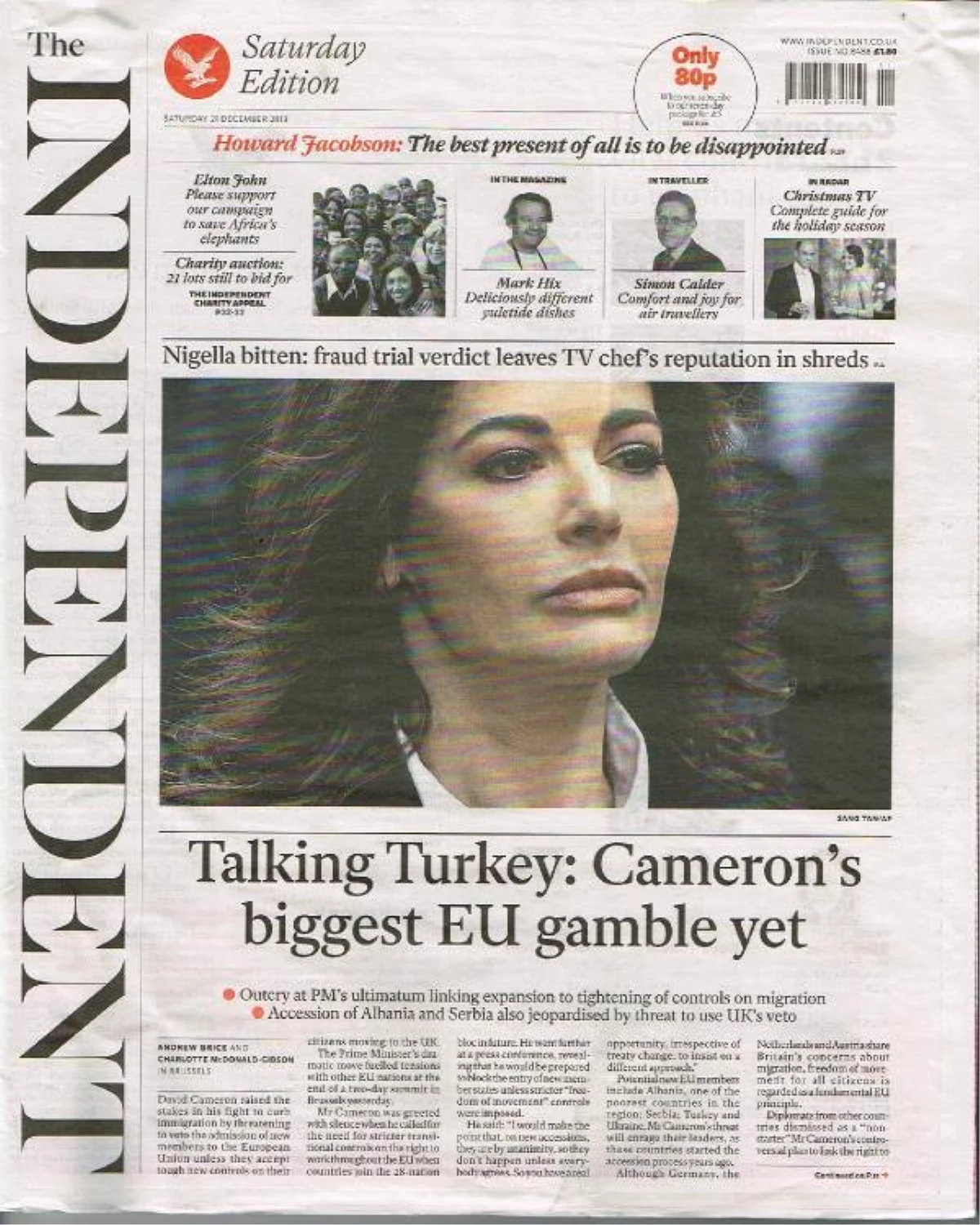 Independent: Cameron\'un Türkiye Kumarı