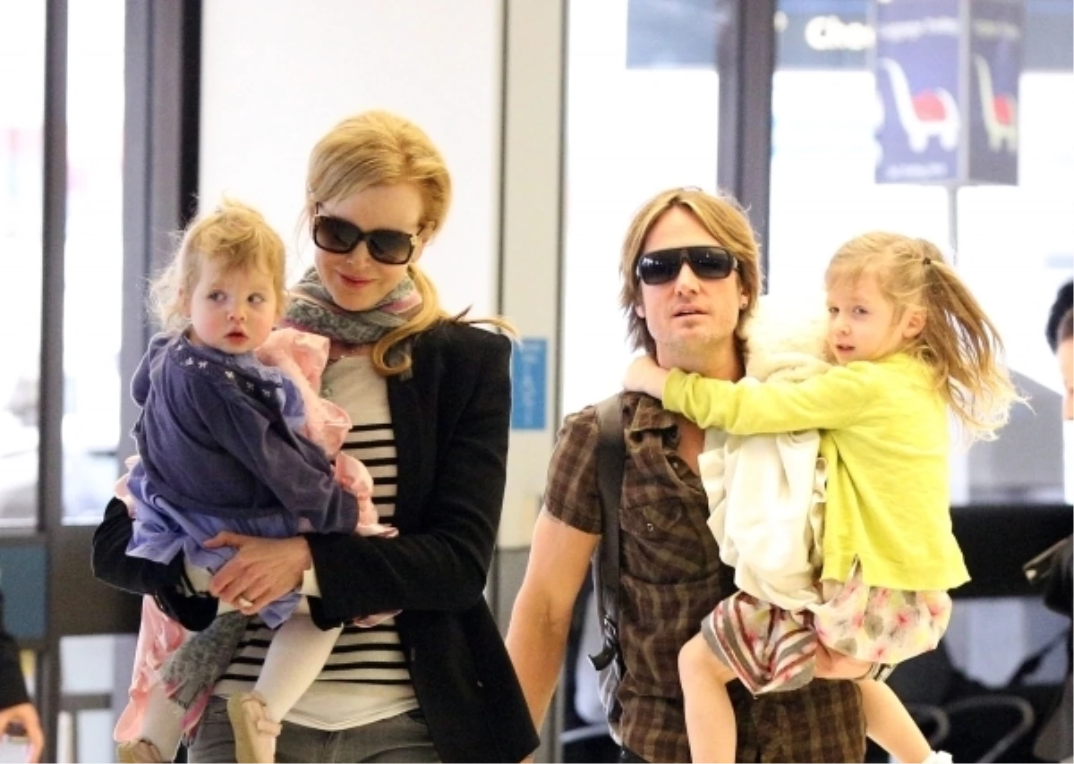 Nicole Kidman Kızlarıyla Alışverişte