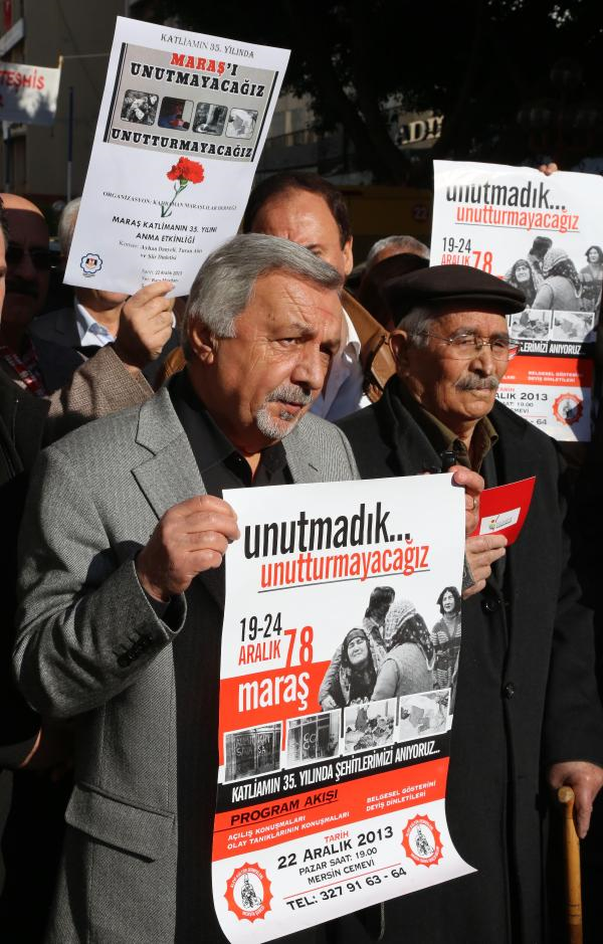 Mersin\'de Maraş Olayları Protestosu