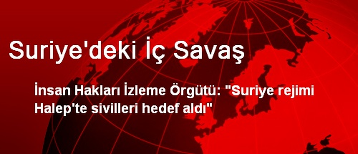 Suriye\'deki İç Savaş