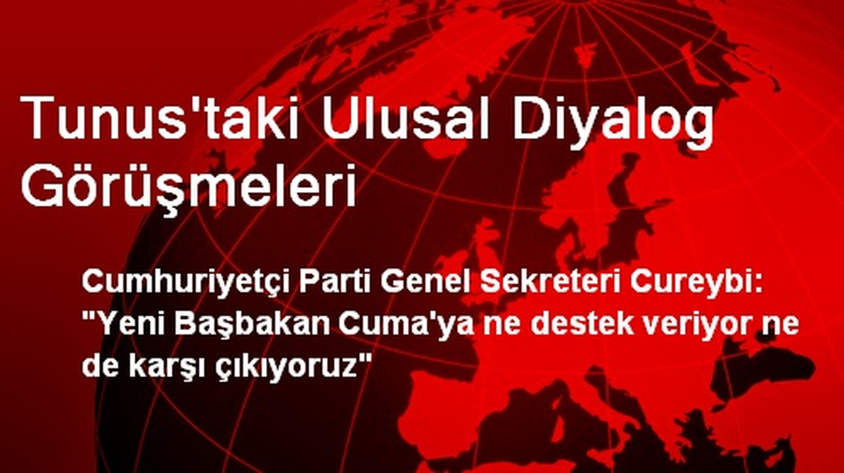 Tunus\'taki Ulusal Diyalog Görüşmeleri