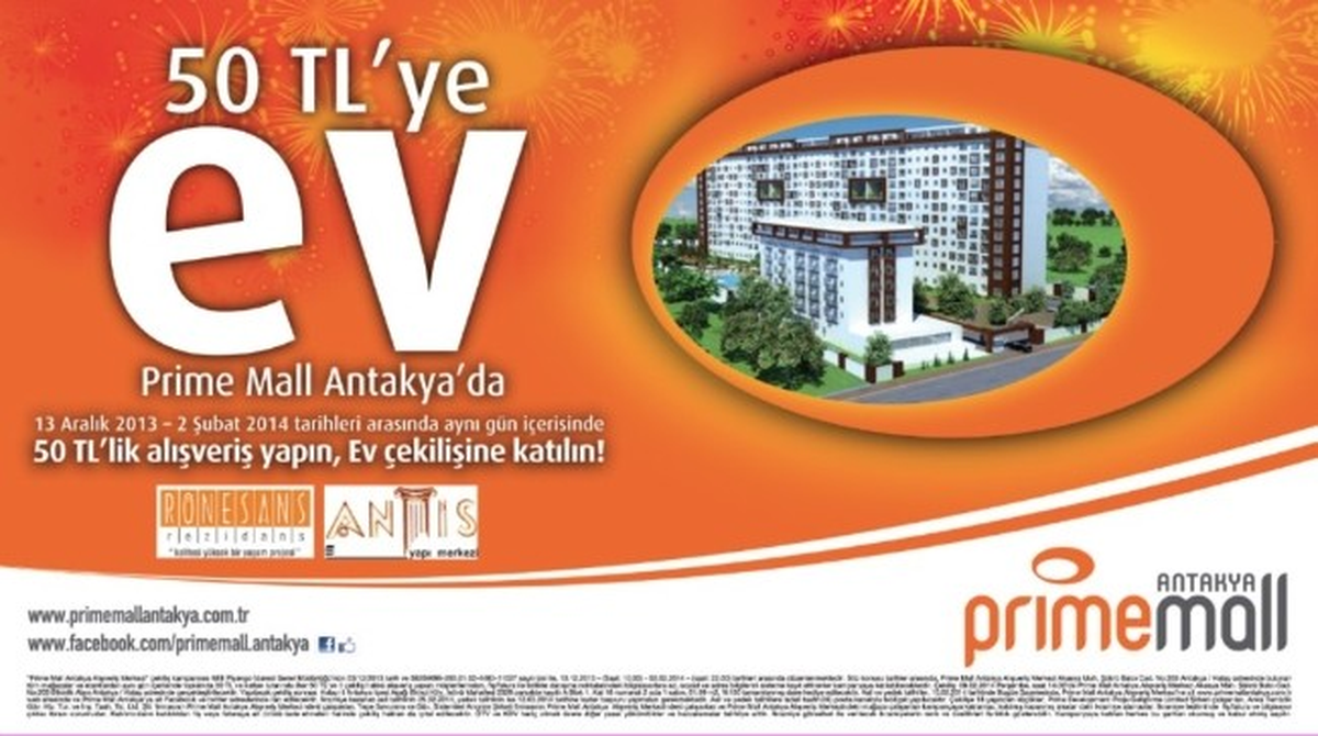 Prıme Mall Antakya\'dan Yeni Yıl Sürprizi