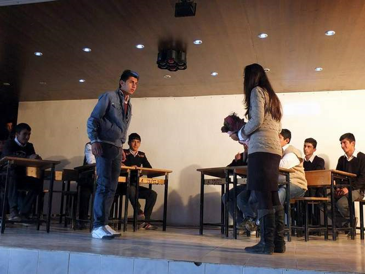 Şirvan\'da "Hababam Sınıfı" Adlı Oyun Sergilendi