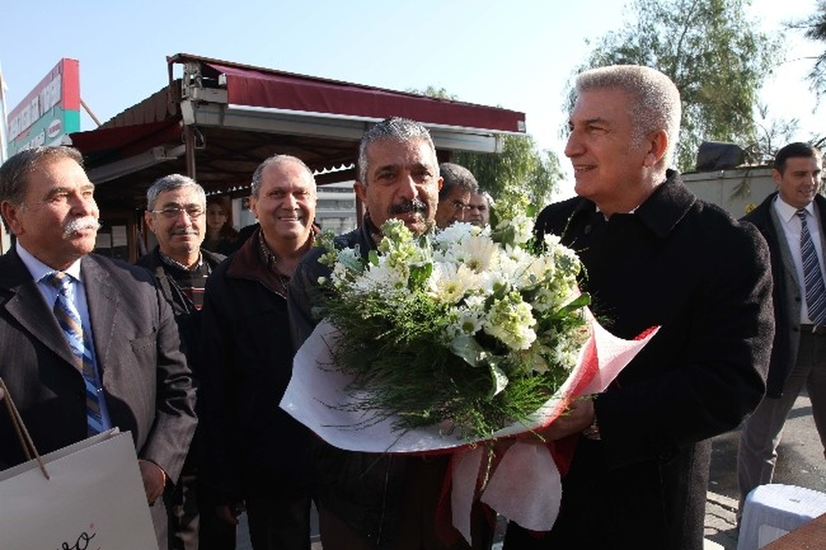 Taksicilerden Başkan Durak\'a