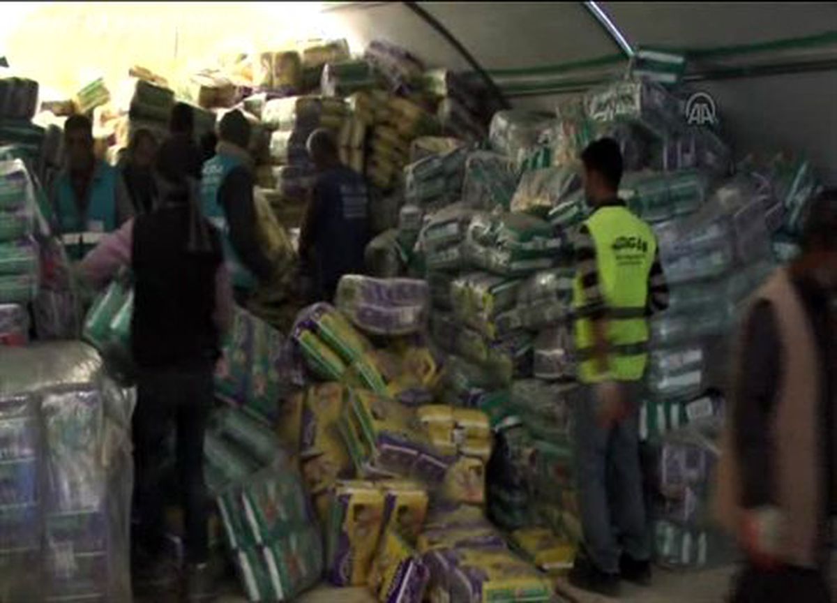 Türkiye\'ye sığınan Suriyeliler -