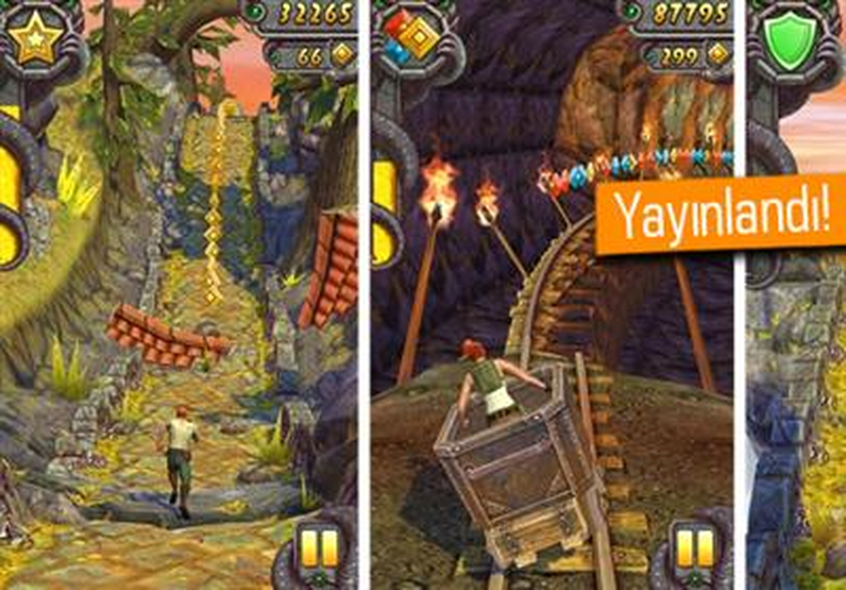 Windows Phone 8 İçin Temple Run 2 Hazır