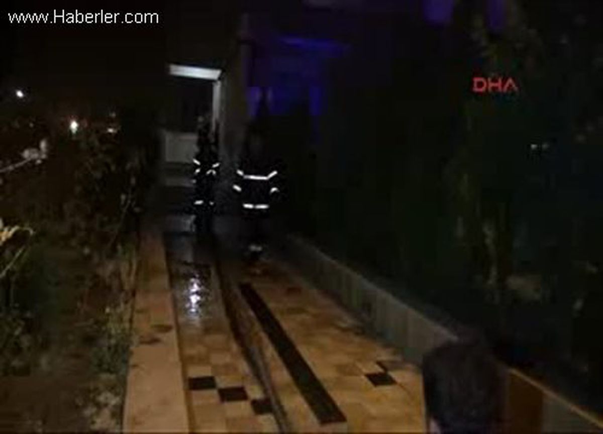5 Katlı Apartmanda Yangın Paniği
