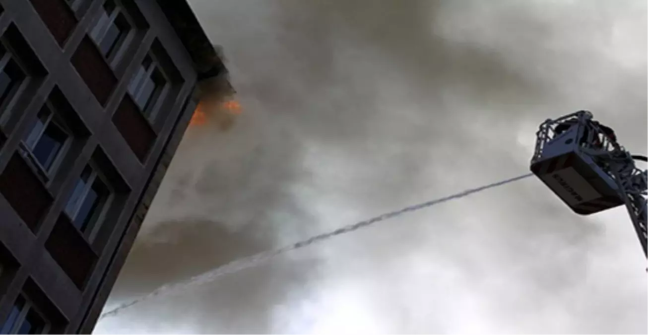 Ankara YİBA Çarşısı'nda Yangın