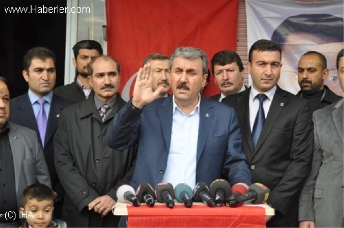 BBP Genel Başkanı Destici, Kayseri\'de