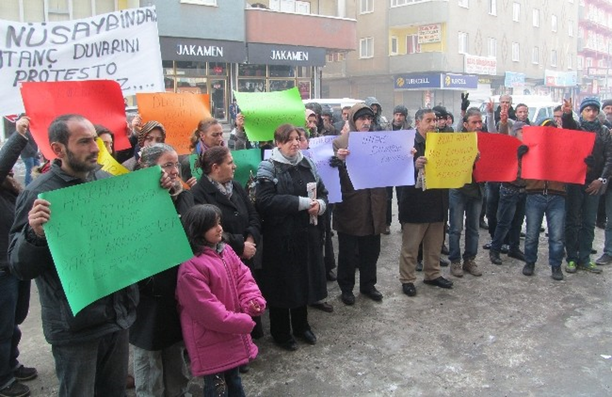 BDP\'den \'Duvar\' Protestosu