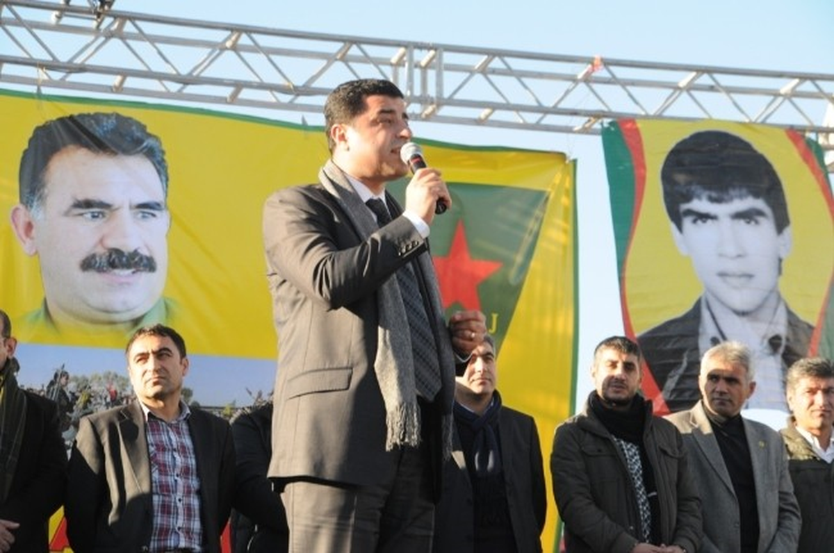 BDP\'nin Cizre\'deki "Rojava\'yı Selamlama Mitingi"