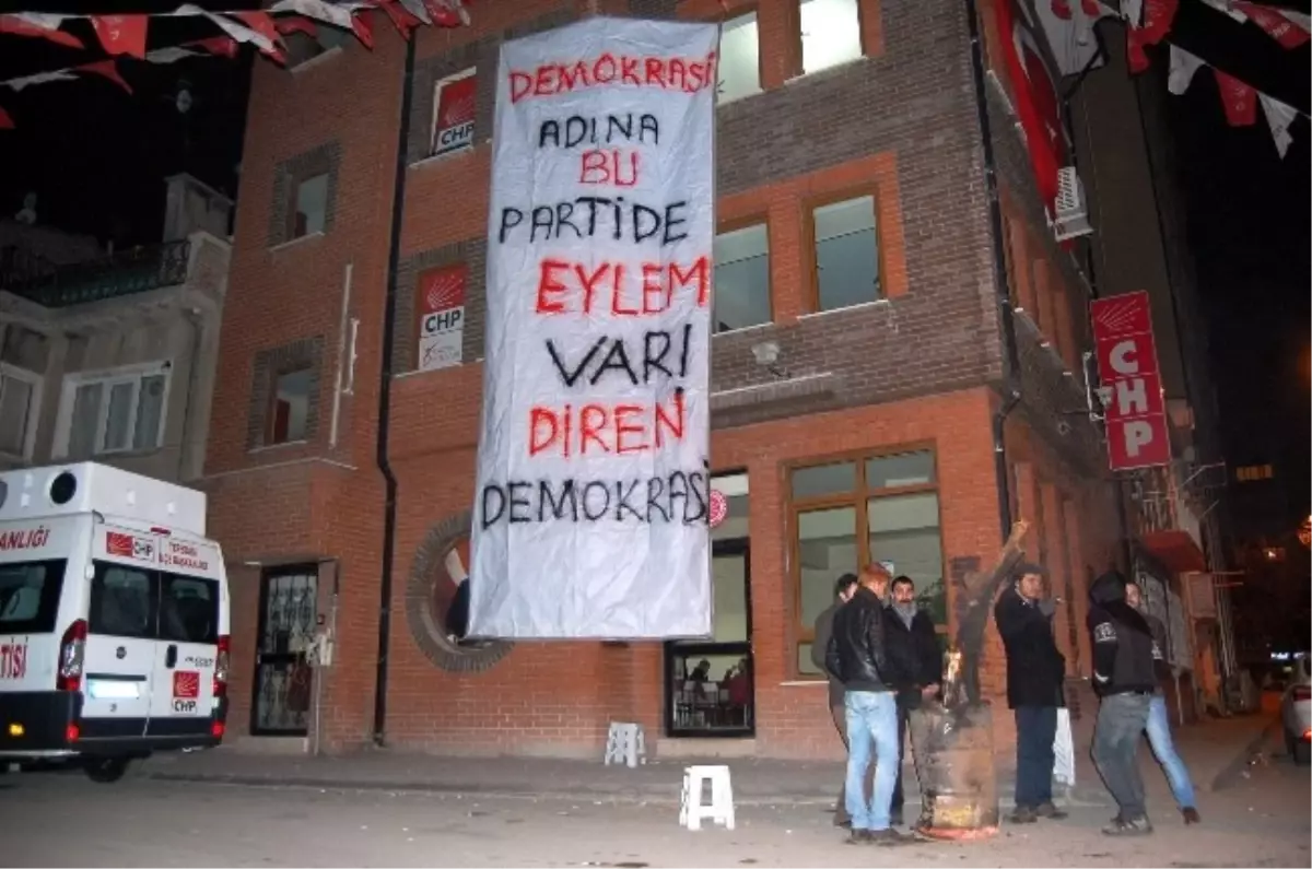 Eskişehir CHP\'de Tepki