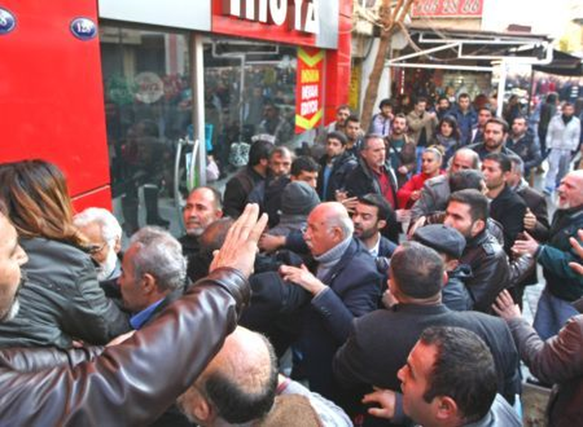 Hdp İzmir İl Başkanlığı Açılışında Gerginlik