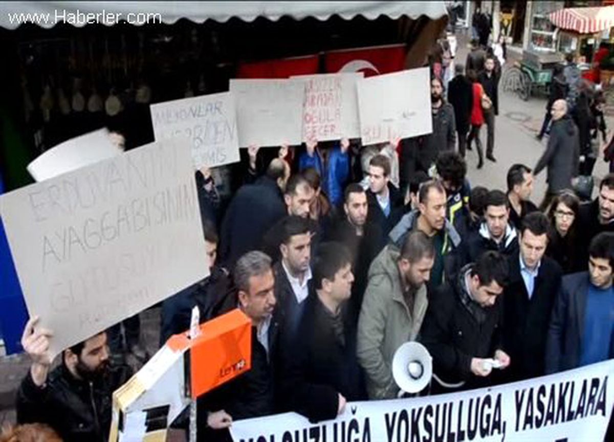 İstanbul merkezli operasyon - protesto -