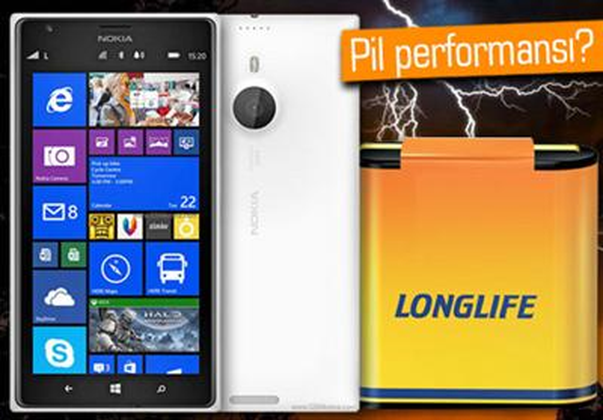Nokia Lumia 1520\'nin Batarya Performans Test Sonuçları Geldi