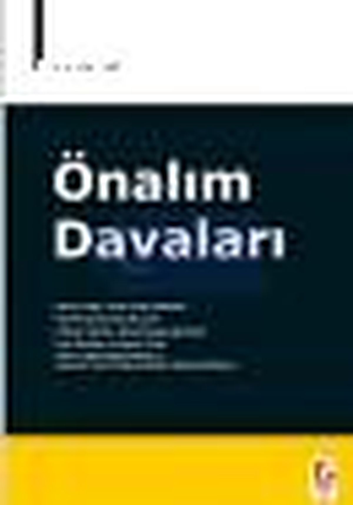 Önalım Davaları Kitabı