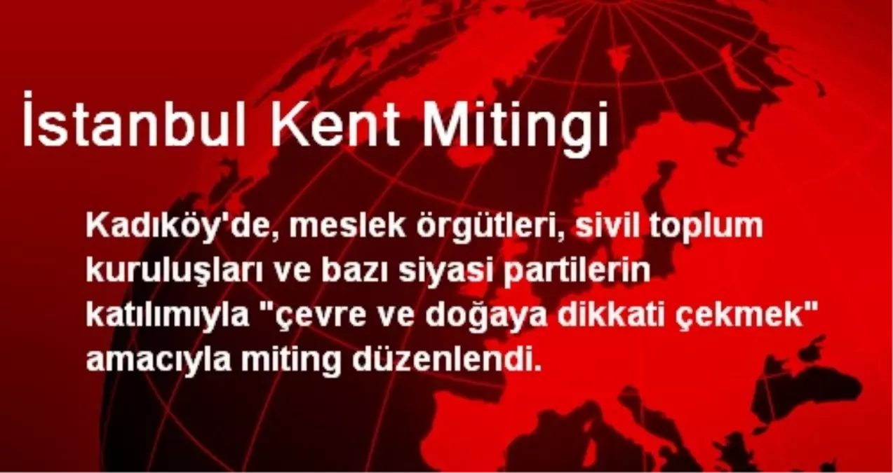 İstanbul Kent Mitingi