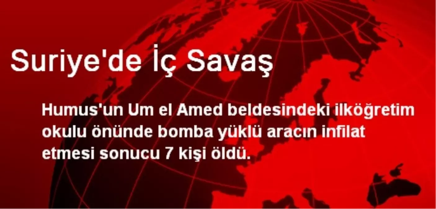 Suriye\'de İç Savaş