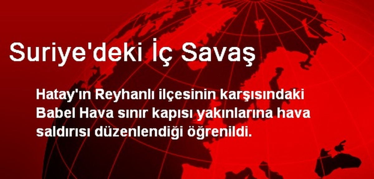 Suriye\'deki İç Savaş