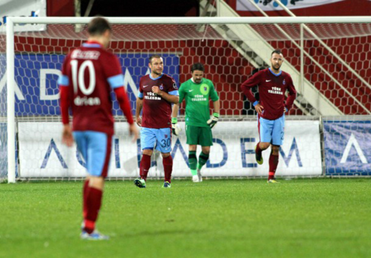 Trabzonspor\'da Puan Kayıpları Sürüyor