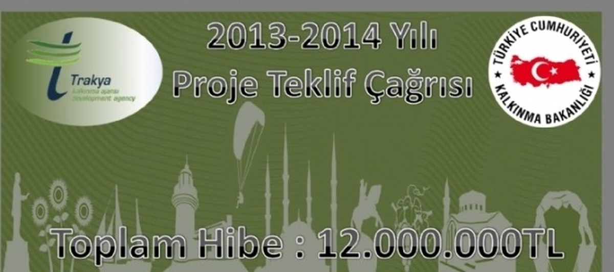 Trakya Kalkınma Ajansı 2014 Yılı Mali Destek Programları Teklif Çağrısı Yayınlandı