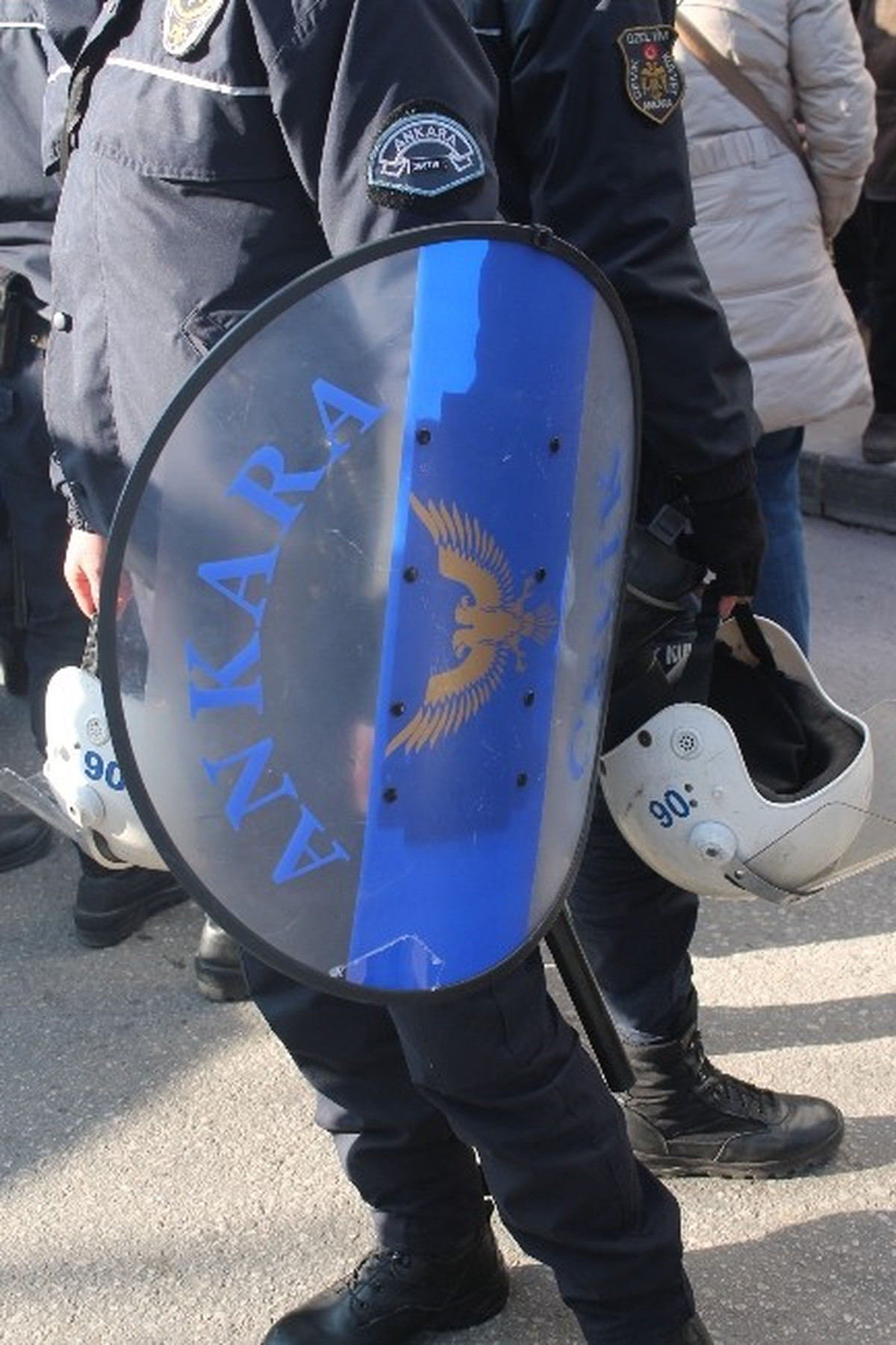 Ankara Polisi, Yeni Kalkanla Daha İyi Koşacak