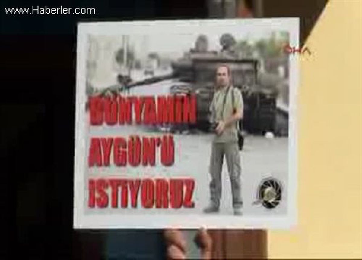 Antalyalı Gazeteciler Bünyamin\'e Özgürlük