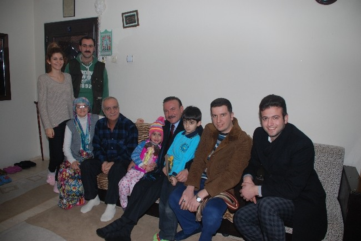 Başkan Doğan\'ın Hasta Ziyaretleri Sürüyor