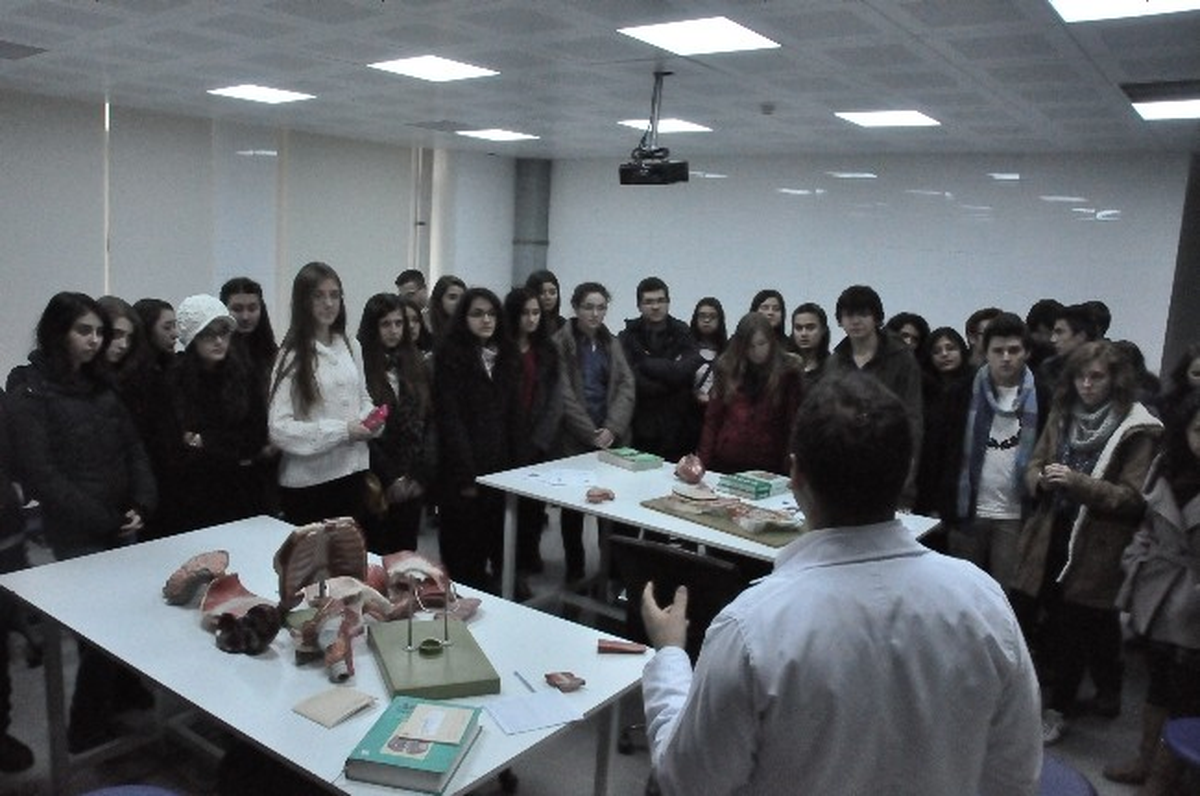 Çorlu İMKB Anadolu Öğretmen Lisesi, Tekirdağ Nkü\'yü Ziyaret Etti