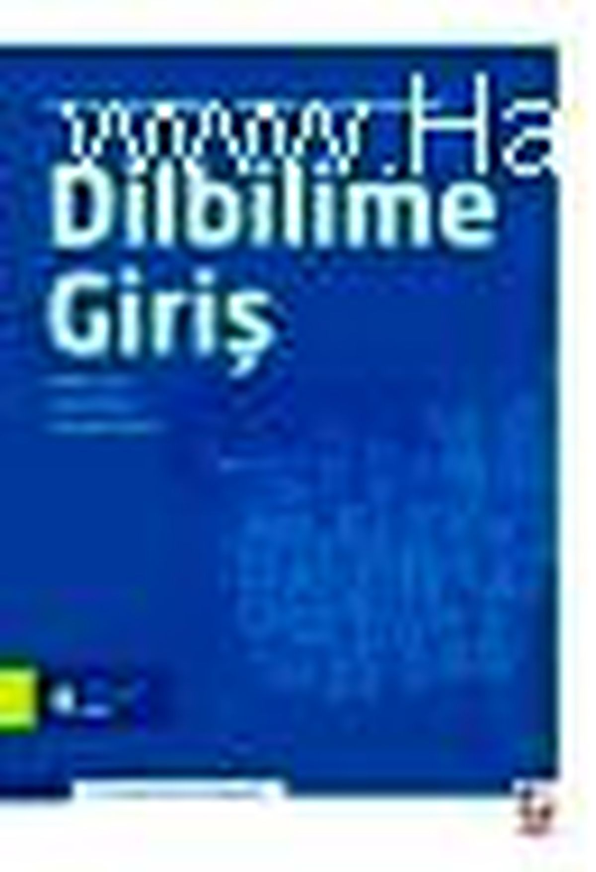 Dilbilime Giriş Kitabı