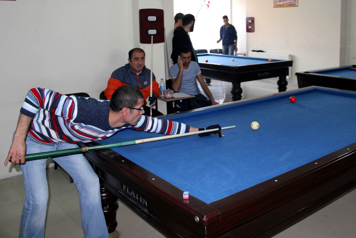 Hakkari\'de Düzenlenen Bilardo Yarışması Sona Erdi