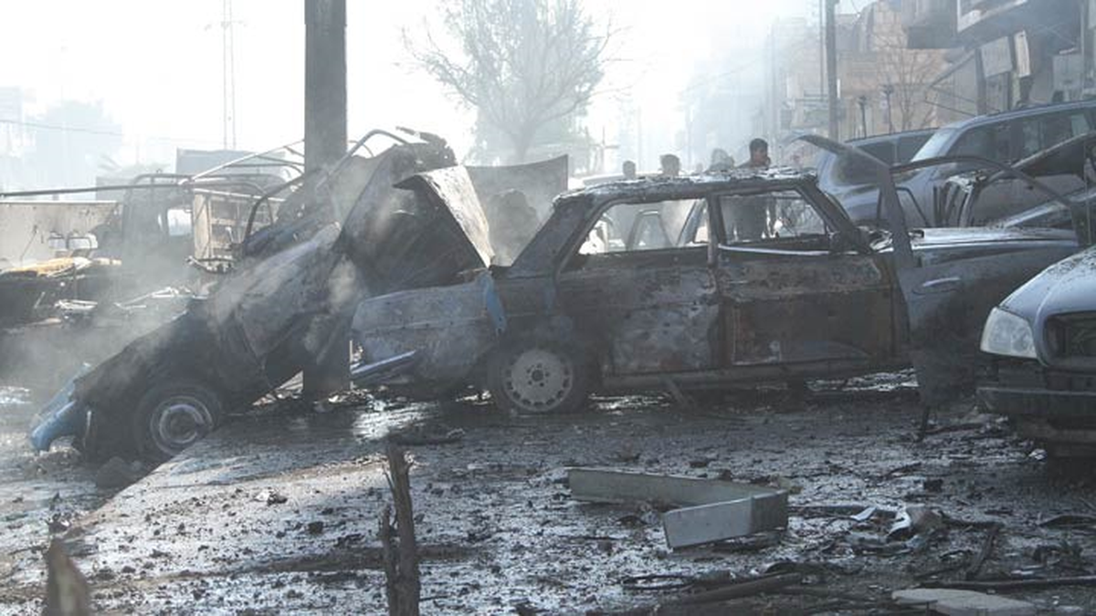 Halep\'e "Varil Bombalı" Saldırılar