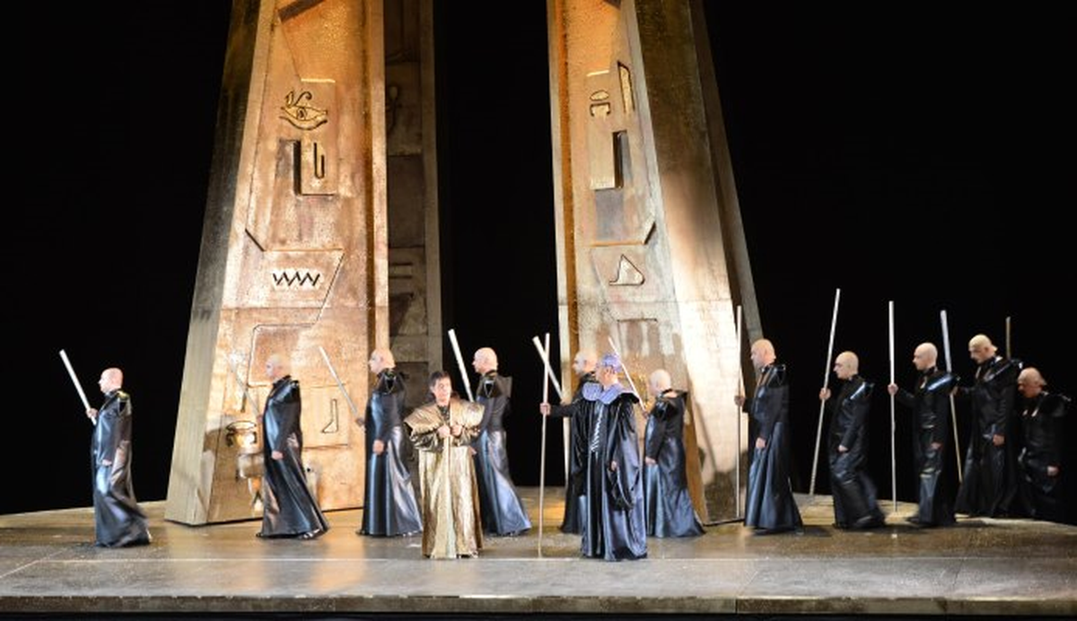 İZDOB, "Aida" Operasının Prömiyerini Gerçekleştirdi