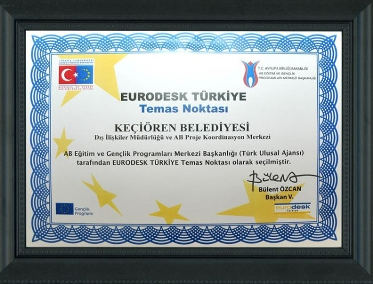 Keçiören Belediyesi Eurodesk Temas Noktası Oldu