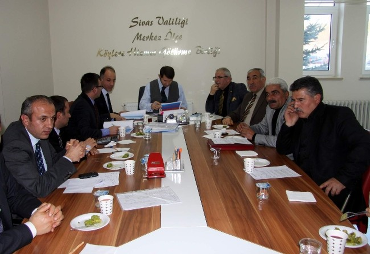 Köylere Hizmet Götürme Birliği Toplandı