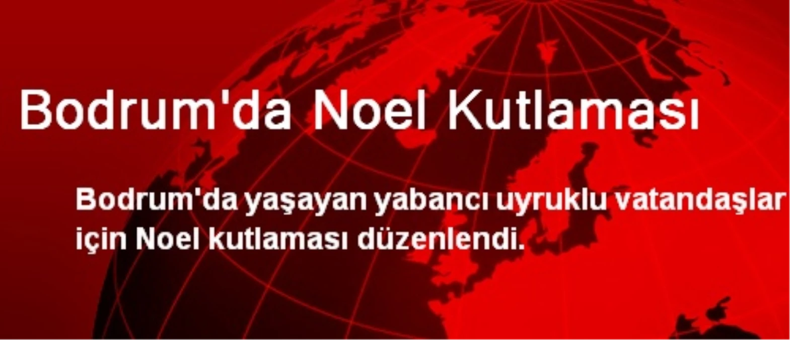 Bodrum\'da Noel Kutlaması