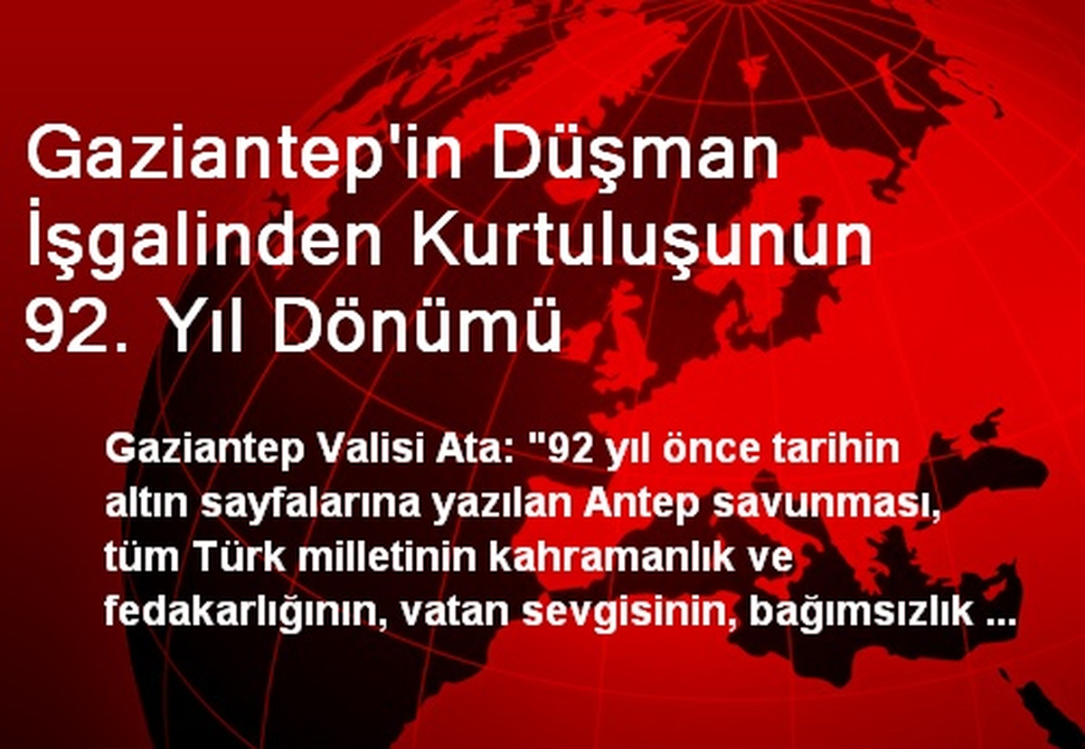 Gaziantep\'in Kahramanlarının Yakınlarına Ödül Verildi