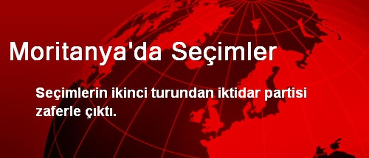 Moritanya\'da Seçimler