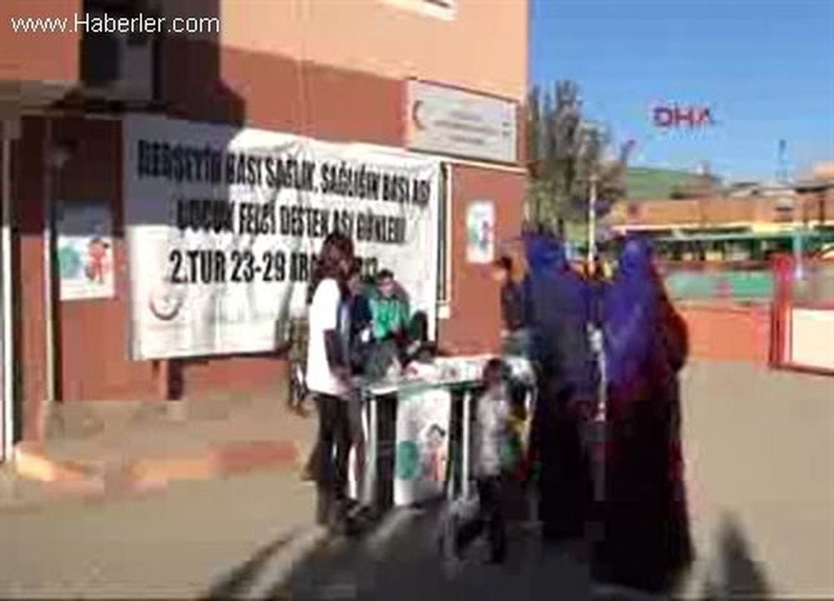 Şanlıurfa\'da 250 Bin Çocuk Aşılandı