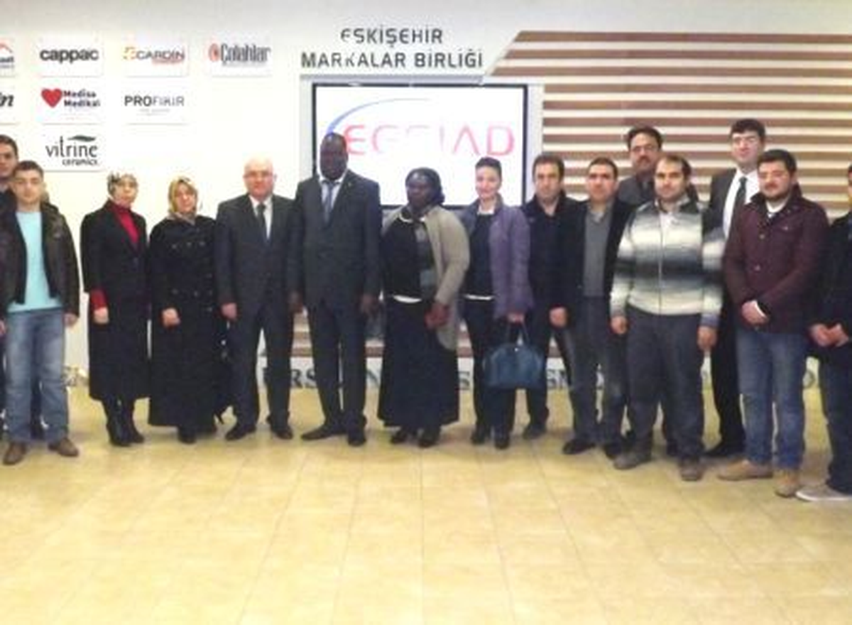 Uganda\'nın Ankara Büyükelçisi Olwa\'dan Egsiad\'a Ziyaret
