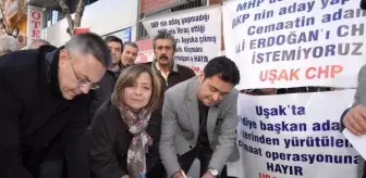 Uşak'ta Erdoğan'a İmza Kampanyalı Tepki