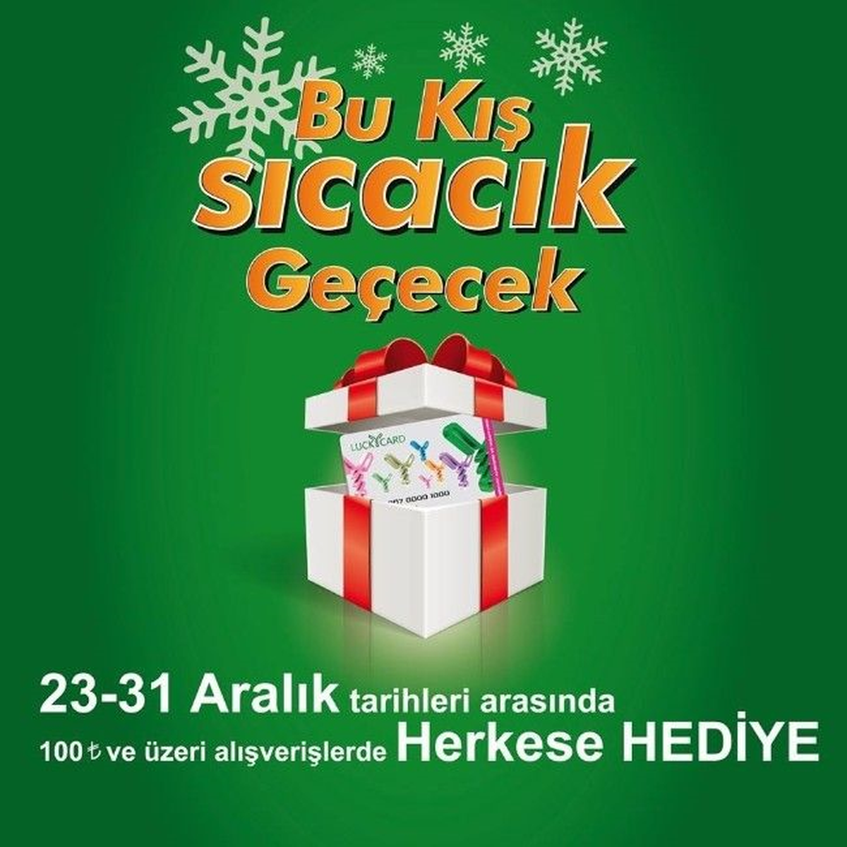 Yeşilyurt AVM\'den Yeni Yıl Kampanyası