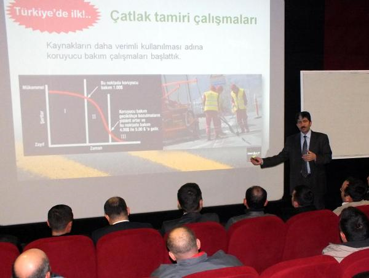 Yozgat\'ta Asfalt İşçilerine Seminer