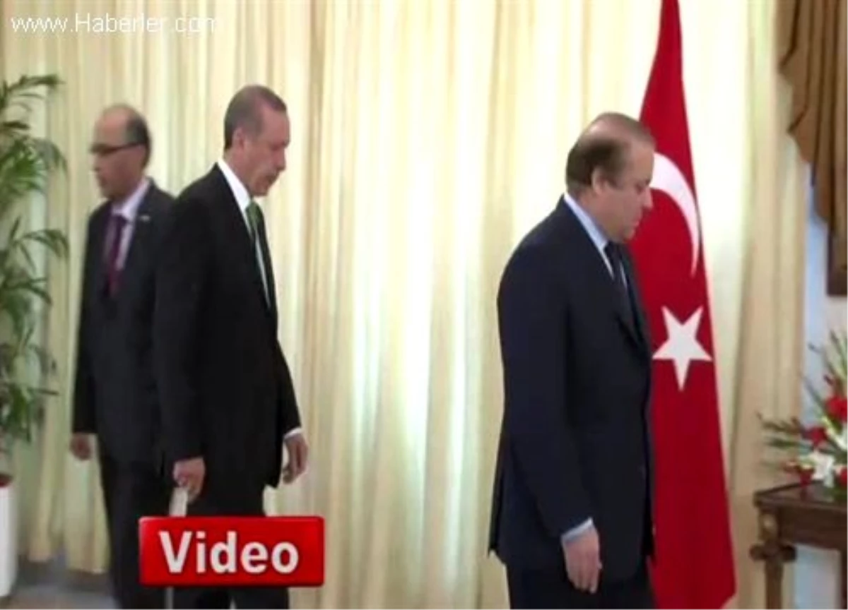 Başbakan Erdoğan, Pakistanlı Mevkidaşı Nevaz Şerif Bir Arada
