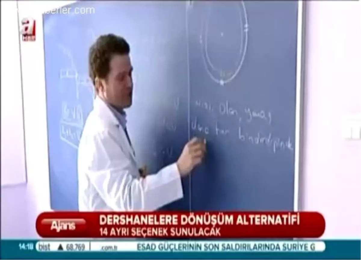 Dershanelere 14 Dönüşüm Seçeneği