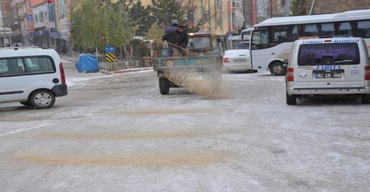 Elazığ\'da Tuzlama Çalışmaları