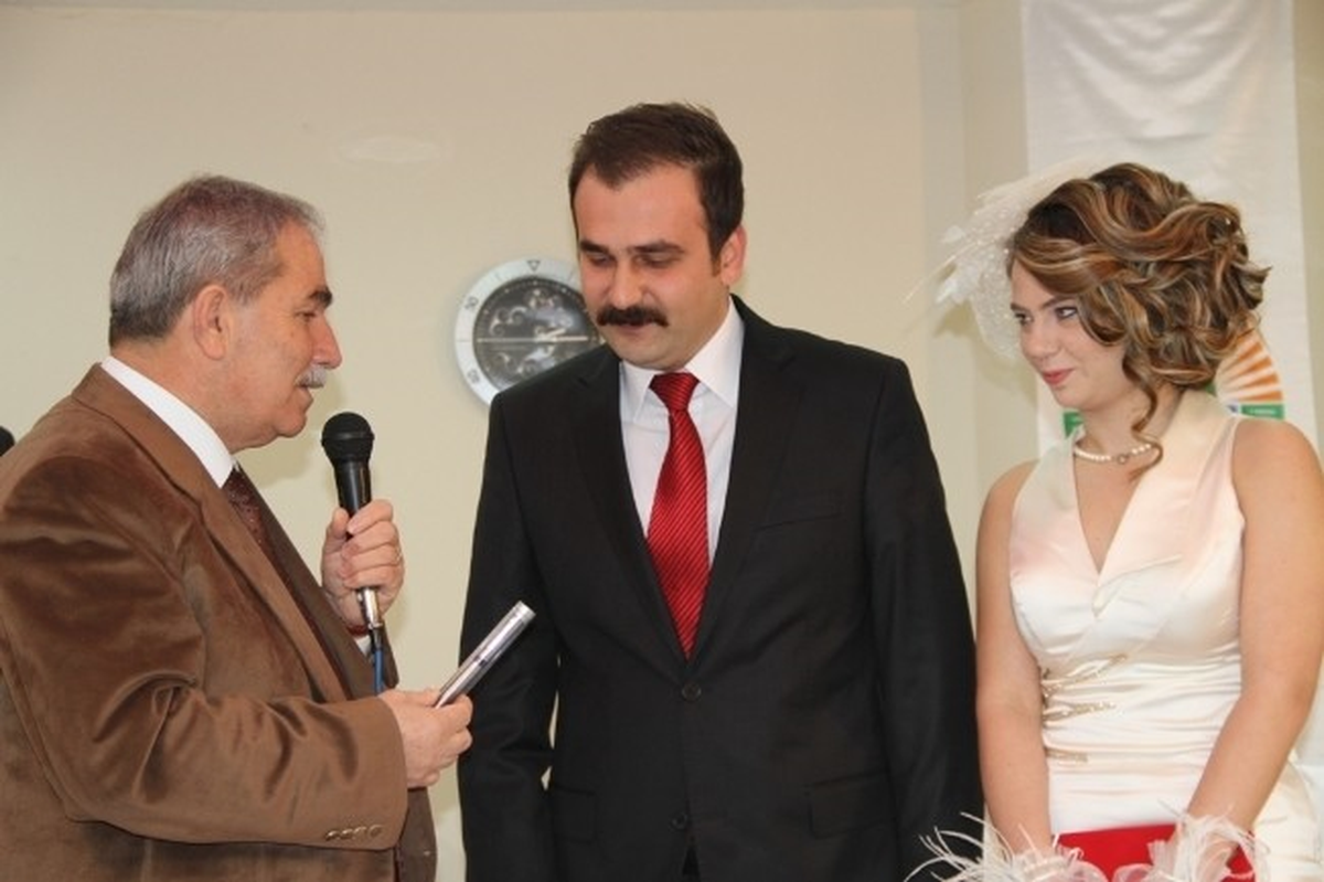 İlkadım\'da Nikah Kıyan Çiftlere Sürpriz Hediye