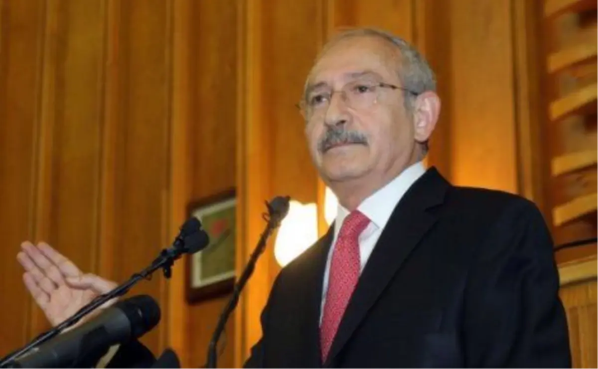 Kılıçdaroğlu: Bakanlar Koltuklarından Ayrılmazlarsa Parlamentoda Gereğini Yapacağız